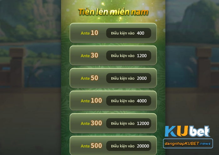 Game Tiến lên miền Nam