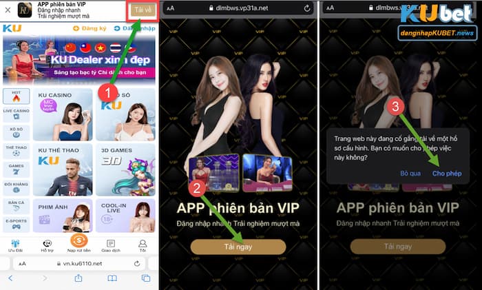 Tải Kubet App